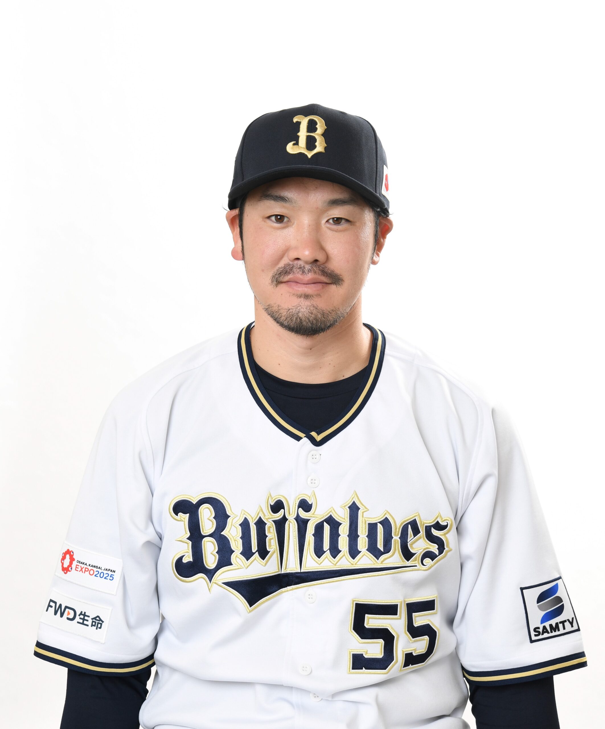 NPB公式】 オリックス・バファローズ キャップ サイン入り 背番号34 