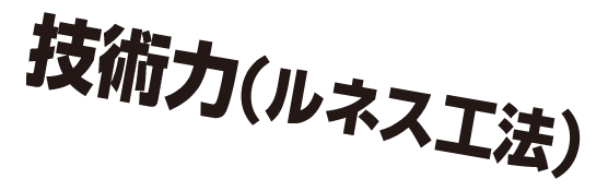 技術力（ルネス工法）