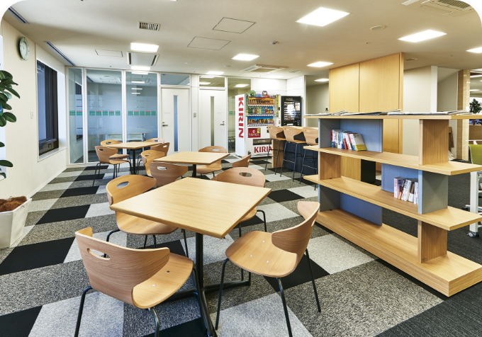 大阪本社　交流スペースイメージ画像