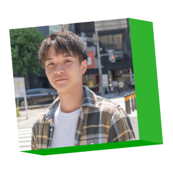 デベロッパー 芝田さん2024年新卒入社