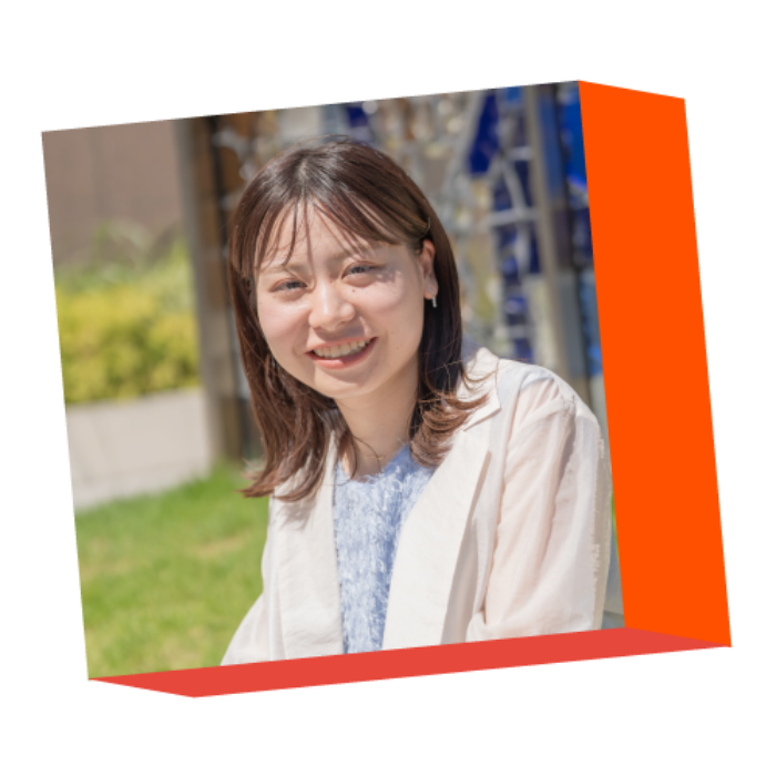 管理部門 松下さん 2022年新卒入社