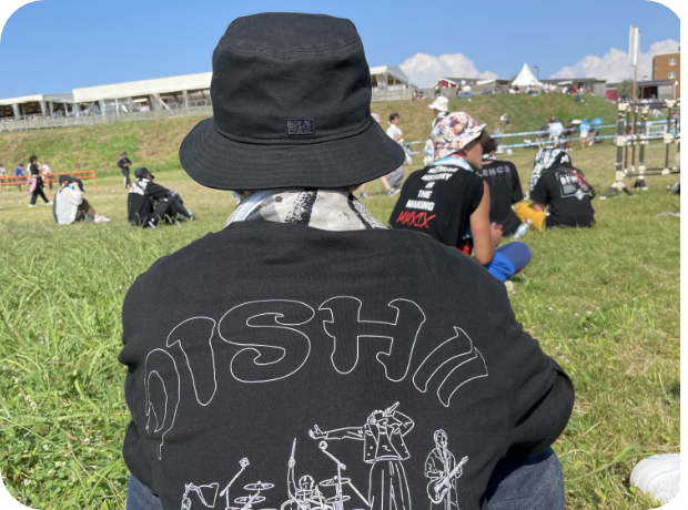 屋外フェスで自然を味わえるのでたまらなく楽しい