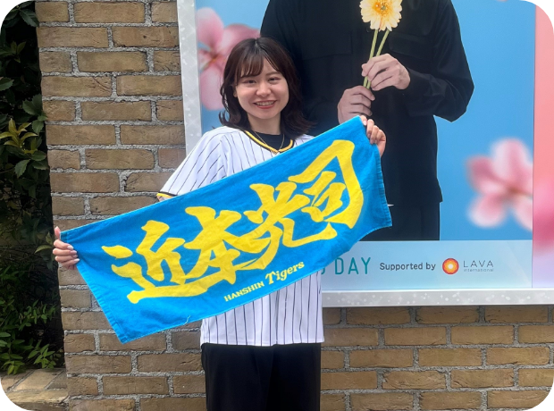 テレビで阪神タイガース戦を観戦