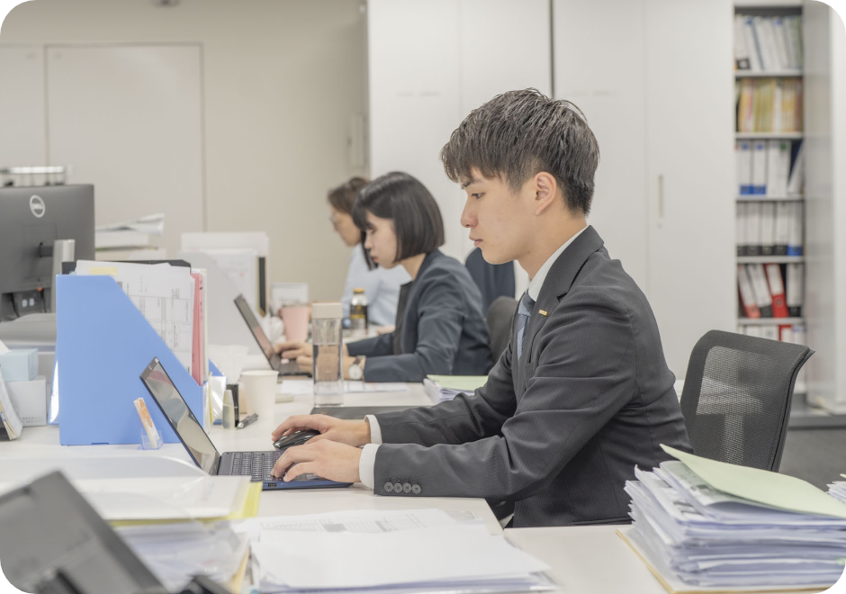 数十億規模のマンションの開発案件を担当