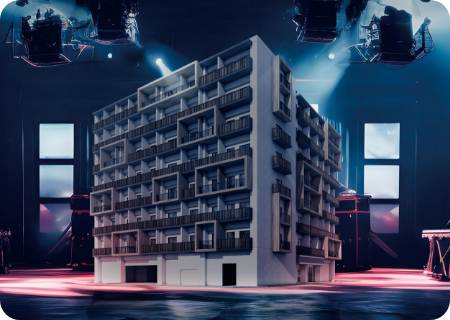 avex traxと共同企画した、アーティストのため楽器演奏が可能な賃貸マンション 「THE MUSIC COURT(ザ・ミュージックコート)」イメージ画像