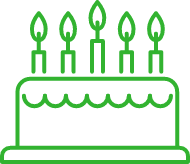 アニバーサリー休暇アイコン