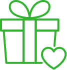 誕生日休暇・プレゼントアイコン